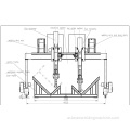 H Beam Gantry اللحام بواسطة قوة اللحام DC-1000